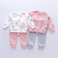 Cartoon Spring And Autumn Baby Western Style Set