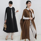 Solid Color Mid-length Woolen Vest