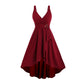 V-neck Strap Waist-tight Temperament Dress