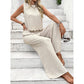 Women's Clothing Sleeveless Vest Casual Trousers Suit