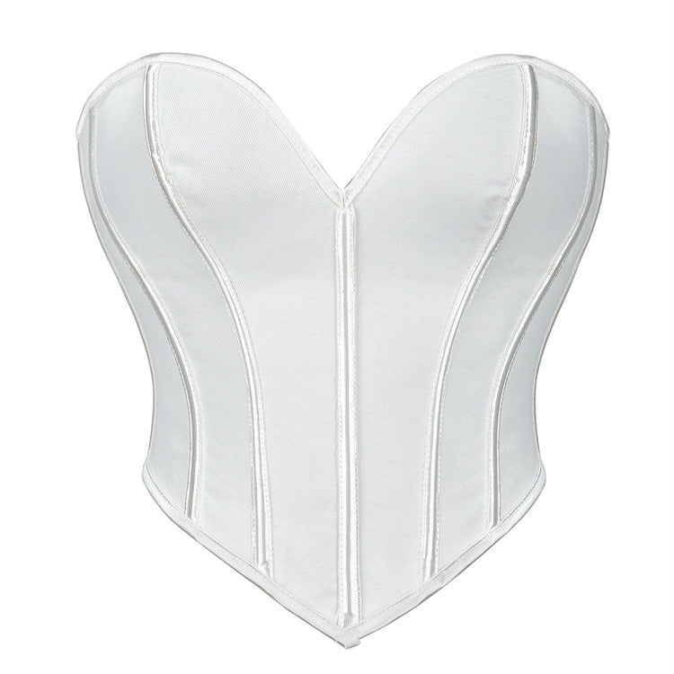 Women's Black Matte Tube Top