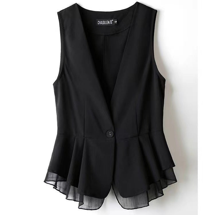 Women's Chiffon Vest Springsummer Thin