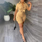 Ensemble deux pièces pour femme, chemise à manches courtes, style urbain