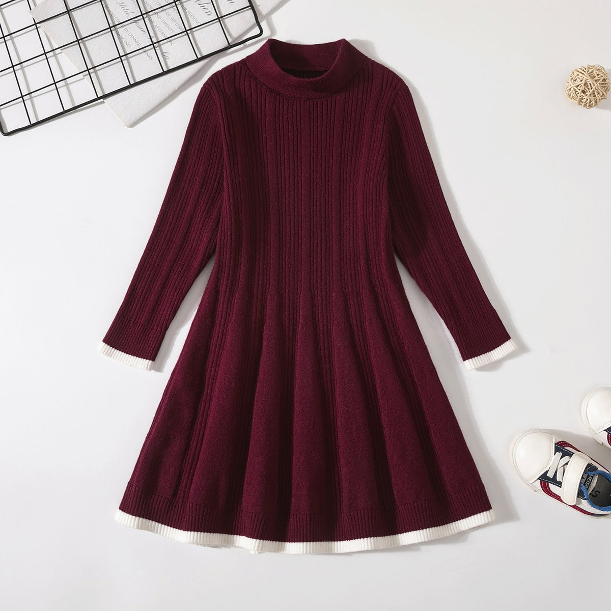 Girl's Sweater Dress