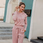 Pantalon deux pièces rouge en filet fin à la mode Fan Yangqi de New Style
