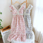 Womens Loose Breathable Cotton Camisole Dress