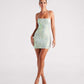 Women's Clothing Sequin Sling Sequin Sheath Slim Fit Dress