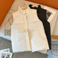 Gilet court en coton pour femme, style coréen, automne et hiver
