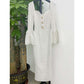 Classic Style Ladies Square Collar Long Sleeve One-step Dress