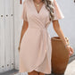 Elegant Style Foreign Trade European And American Style Dress Waist-tight Ladies