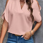 V-neck Graceful And Fashionable Off-the-shoulder Sleeves Women's Top