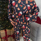 Home Wear Fashion Long Sleeve Trousers Pajamas Suit