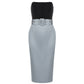 Robe sexy fendue dans le dos à bretelles, nouvelle collection printemps-été