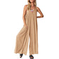 Women's Loose One-piece Trousers Sleeveless Vest