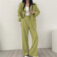 Korean Style Casual Suit Set Women