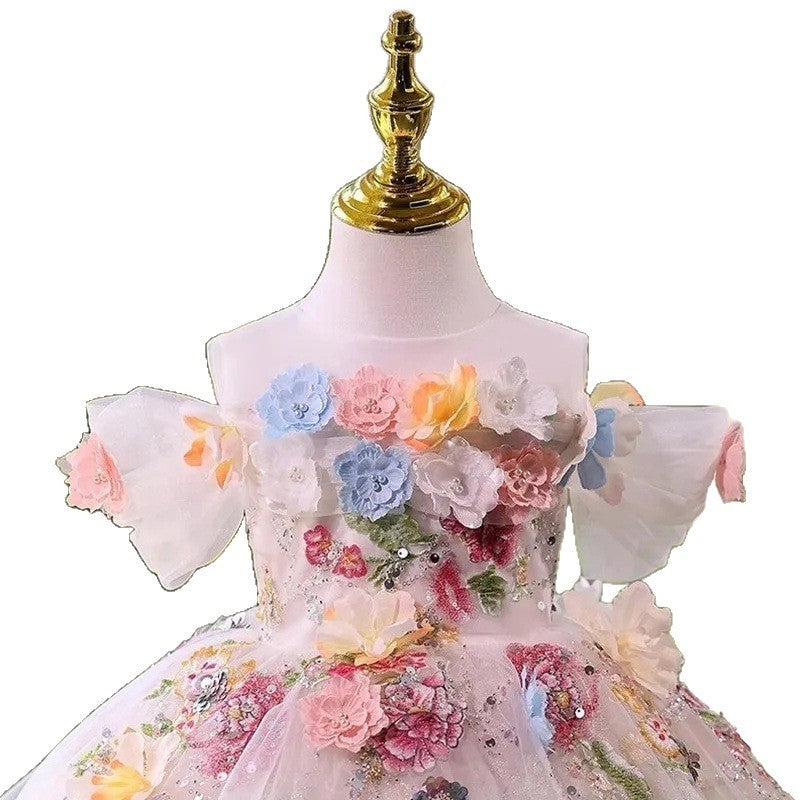 High Sense Niche Mori Style Floral Dress