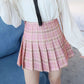 Plaid Pleated Skirt Skirt Jk Uniform Skirt Women's College Style