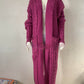 Cardigan long en tricot avec poche, pull long, manteau épais, européen et américain