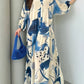 Loose Casual Long Sleeves Temperament V-neck Dress
