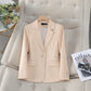 Autumn And Winter Small Suit New Temperament Goddess Style Small Suit Top