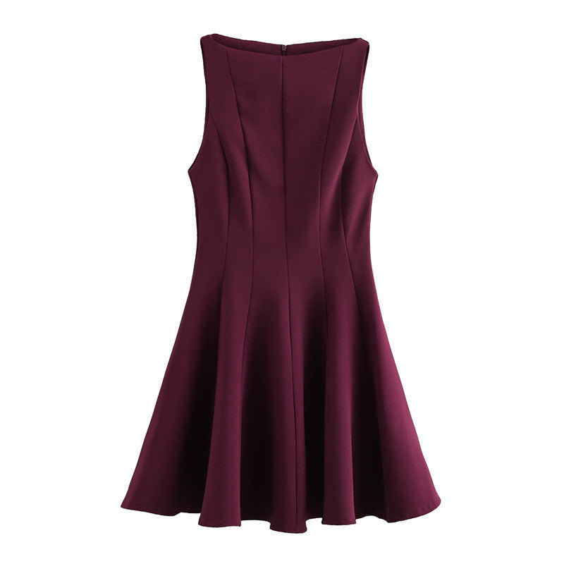 Fashionable Sexy And Elegant Sleeveless Maxi Dress