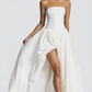 Women's Fashion Temperament Pure Color Sling Dress