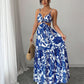 Summer New Halterneck Printed Elegant Dress