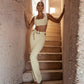 Knitted Inner Match Short Camisole Skirt Suit