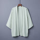 Solid Color Cardigan Summer Shirt For Air Conditioning Room Sun Protection Clothing Tide