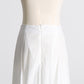 Women's Fashion Pleated Stand Collar Sleeveless Top Ruffled Skirt Two-piece Set