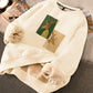 Fashion Thickened Printed Sweater For Women