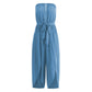 European And American Women's Ninth Loose Jumpsuit Wide Leg Pants