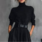 High-grade Ice Silk American High Waist Suit Pants