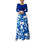 New Stylish Elegant Retro-inspired Casual Loose-fit Printed Dress