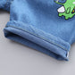 Boys' Short-sleeved Cartoon Casual Suit
