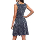 Chest Kinked Pleated Waist Tight Slimming Dress