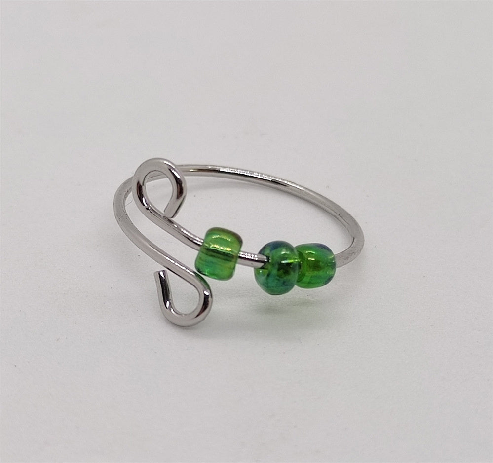 Rotating Anti-stress Anxiety Ring Fashionable Cute Adjustable Ring