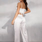 European And American New Feather Camisole Set