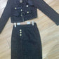 Autumn And Winter New Single-breasted Two-piece Suit