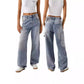 Loose Fashion Personalized Wide-leg Jeans For Women