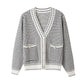 Women's Jacket Spring And Autumn New Style Knitwear Korean Style Outer Wear Temperament