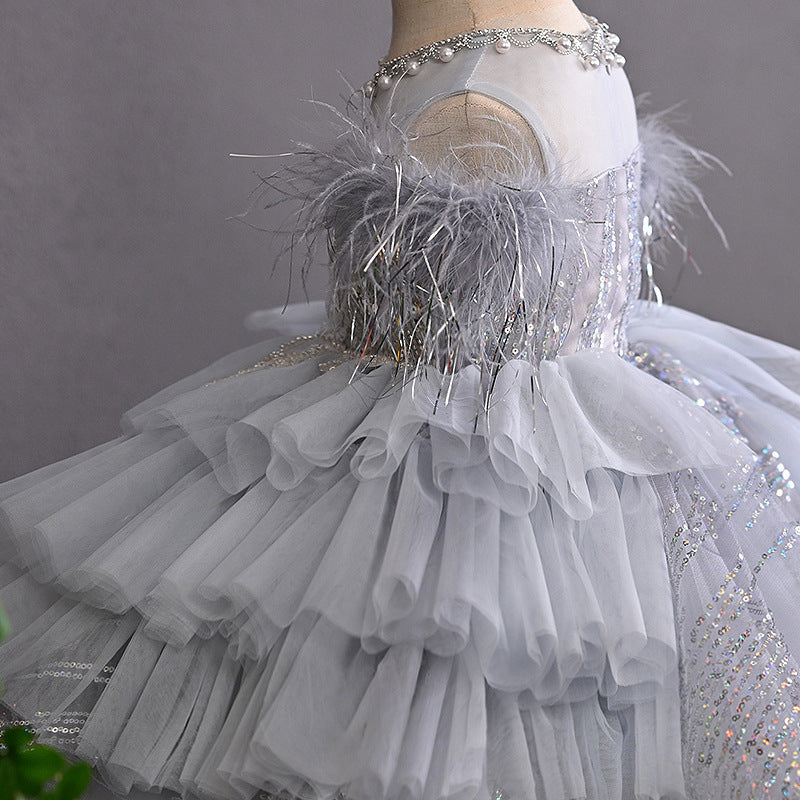 Tulle Tutu Flower Girl Wedding Birthday Host Niche