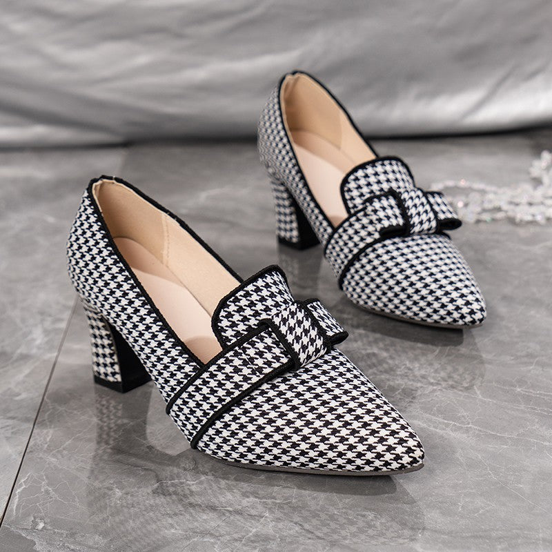 Women's Casual Fashion All-matching High Heels