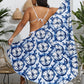 Plus Size Women's Non-positioning Printed One-piece Beach Dress