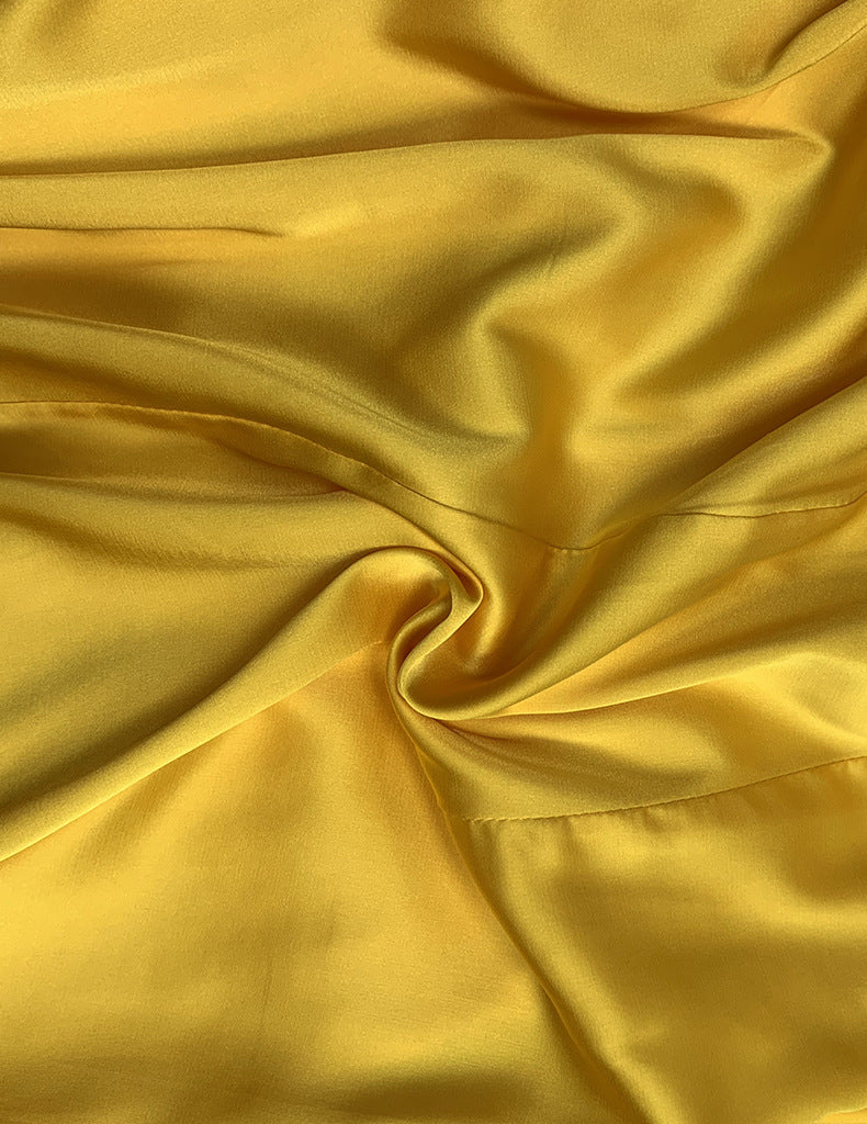 Robe à manches longues et col rond pour femme