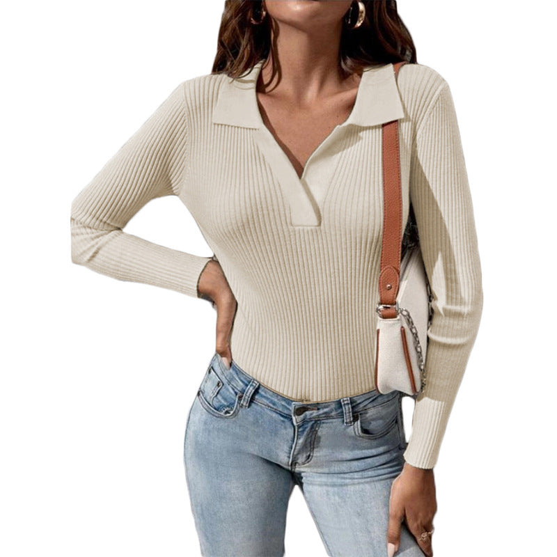 Women's Pullover Sweater Knitted Top