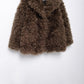 New Women's Artificial Fur Loose Casual Jacket