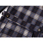 British College Style Vest A-line Skirt