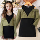 Children's Off-shoulder Long Sleeve Dress