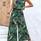 Women's Digital Printing Jerkin Trousers